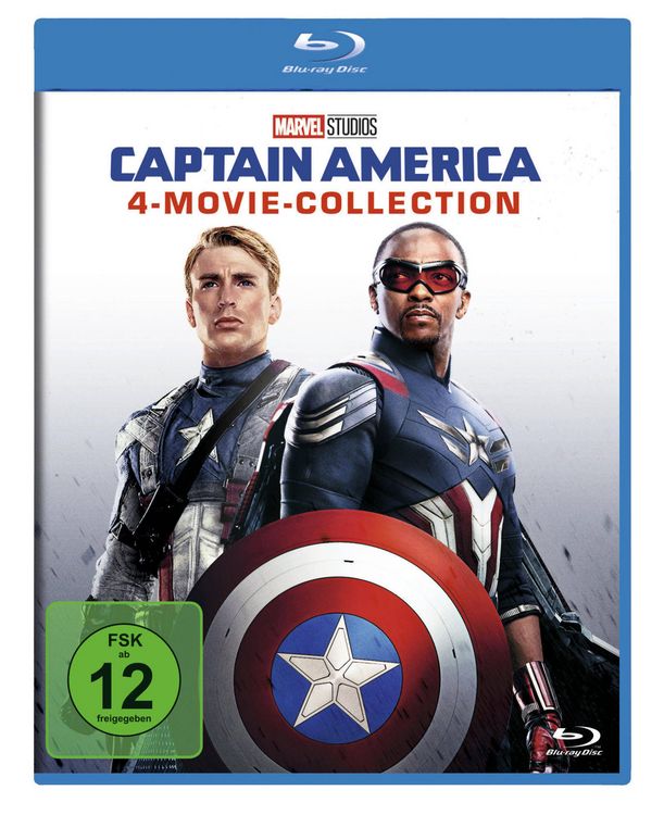 Produktbild: Captain America - 4-Movie-Collection [4 BRs]
