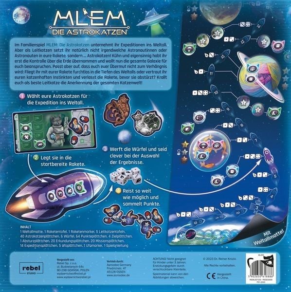 Produktbild: MLEM Die Astrokatzen