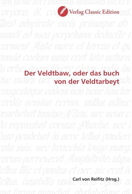 Produktbild: Veldtbaw, oder das buch von der Veldtarbeyt