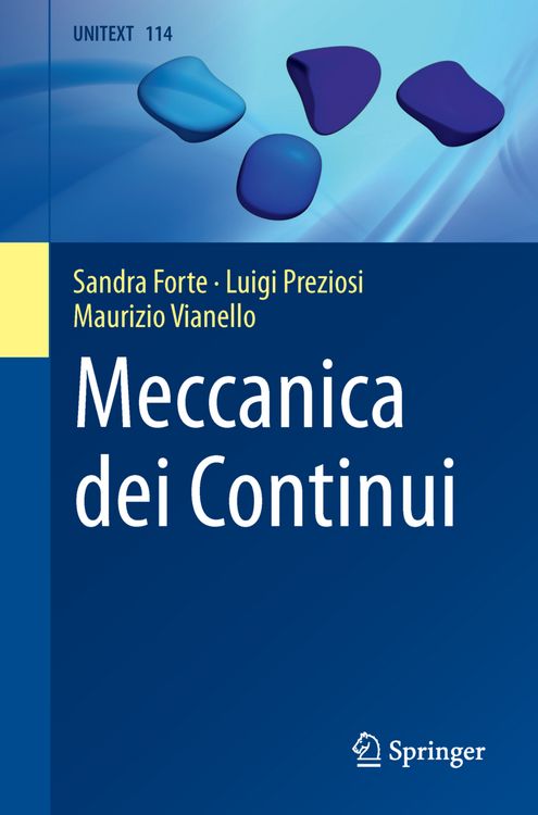 Produktbild: Meccanica dei Continui