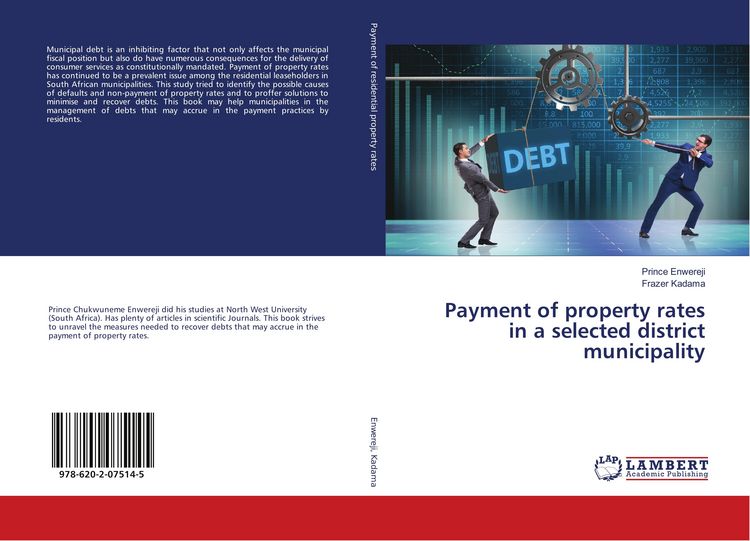 Produktbild: Payment of property rates in a selected district municipality