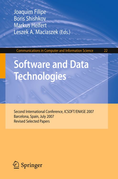 Produktbild: Software and Data Technologies