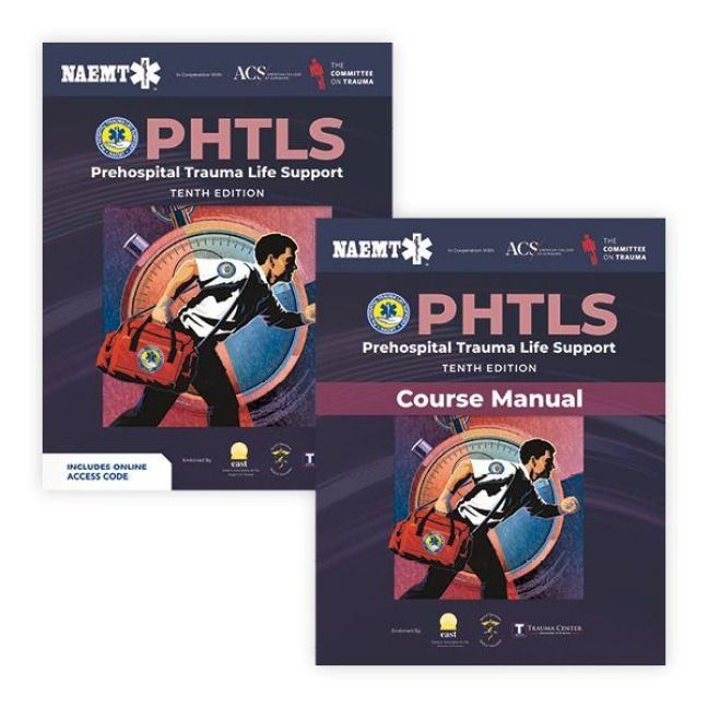 Produktbild: PHTLS: Prehospital Trauma Life Support (Print) with Course Manual (Print)