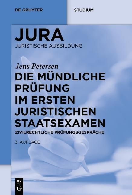 Produktbild: Die m&uuml;ndliche Pr&uuml;fung im ersten juristischen Staatsexamen