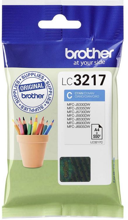 Produktbild: BROTHER Tintenpatronen/Druckk&ouml;pfe f&uuml;r Inkjetdrucker/Multifunktionsger&auml;te