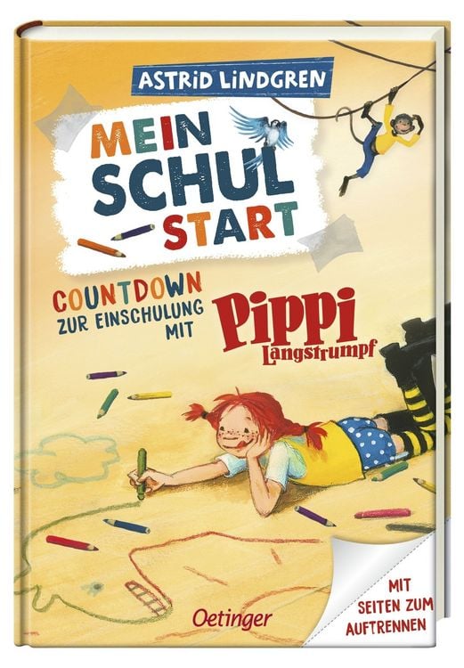 Produktbild: Mein Schulstart. Countdown zur Einschulung mit Pippi Langstrumpf