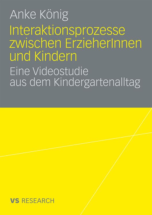 Produktbild: Interaktionsprozesse zwischen ErzieherInnen und Kindern