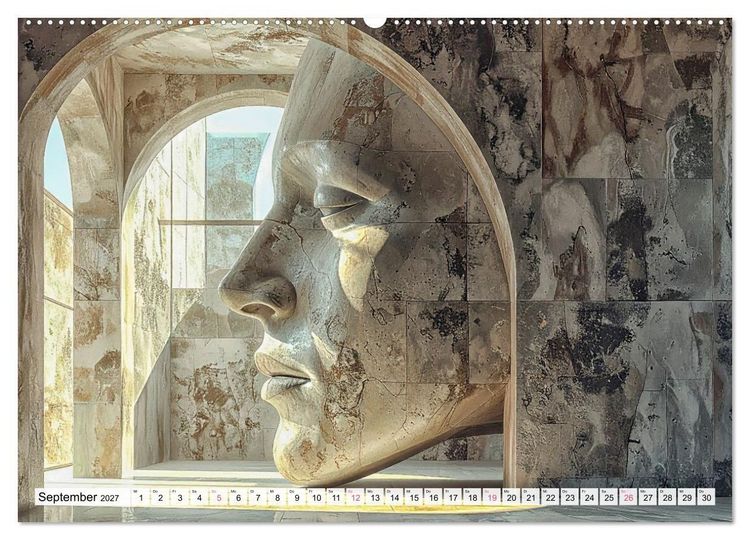 Produktbild: Anima Architectura, der Geist der Steine (Wandkalender 2027 DIN A2 quer), CALVENDO Monatskalender