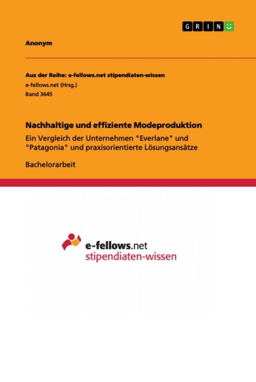 Produktbild: Nachhaltige und effiziente Modeproduktion