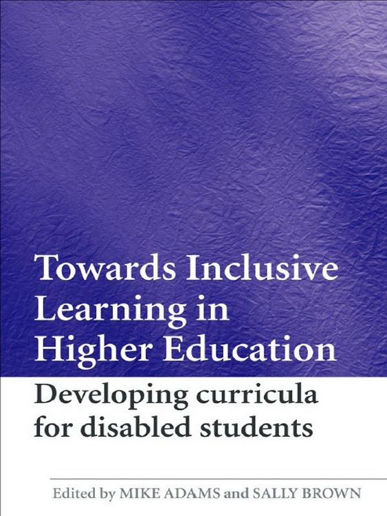 Produktbild: Towards Inclusive Learning in Higher Education