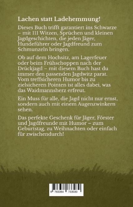 Produktbild: Das kleine Buch der gro&szlig;en J&auml;gerwitze