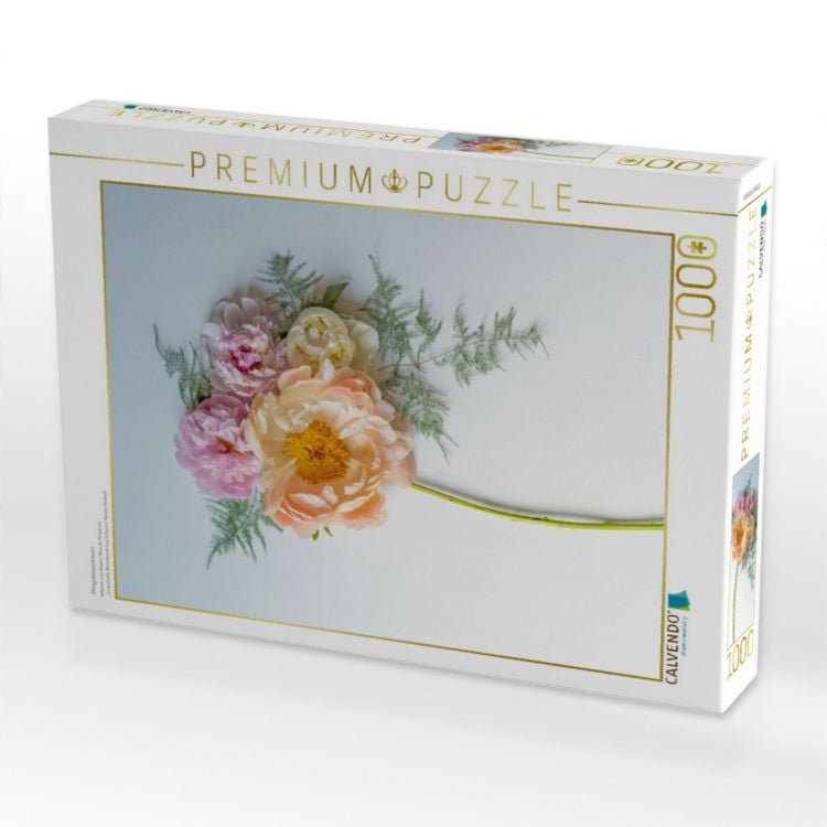 Produktbild: CALVENDO Puzzle Pfingstrosentraum | 1000 Teile Lege-Gr&ouml;&szlig;e 64x48cm Foto-Puzzle f&uuml;r gl&uuml;ckliche Stunden