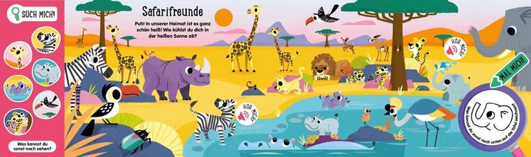 Produktbild: Such mich! H&ouml;r mich! Mal mich! Tier-Babys