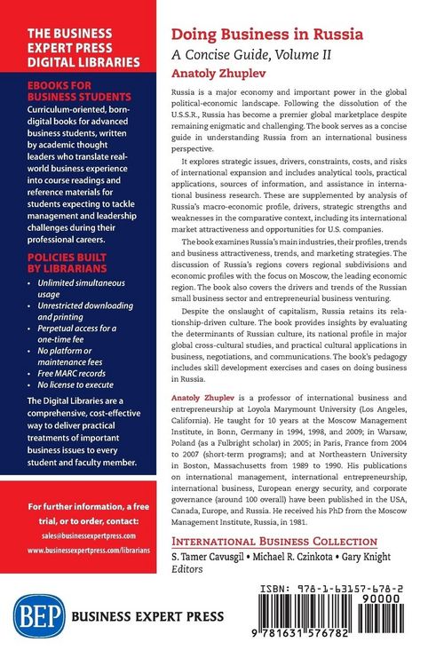 Produktbild: Doing Business in Russia, Volume II