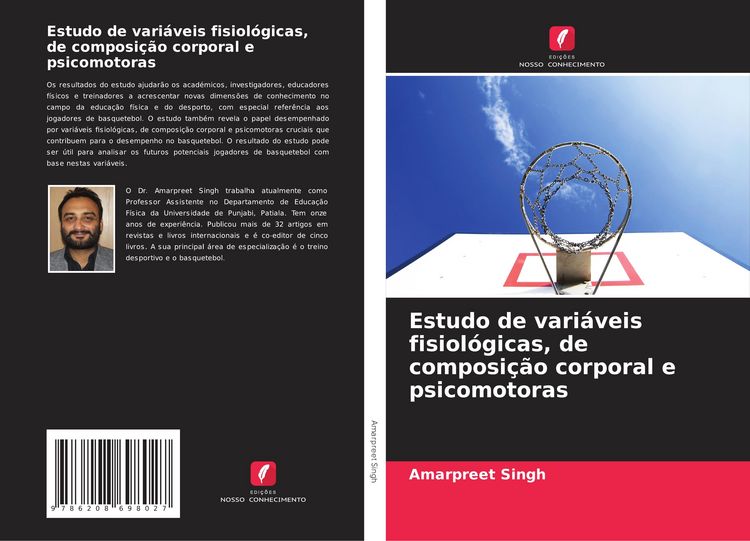 Produktbild: Estudo de vari&aacute;veis fisiol&oacute;gicas, de composi&ccedil;&atilde;o corporal e psicomotoras