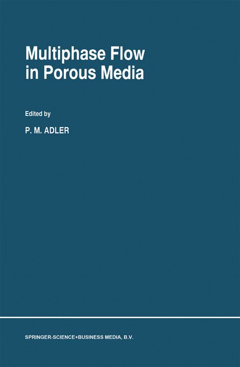 Produktbild: Multiphase Flow in Porous Media