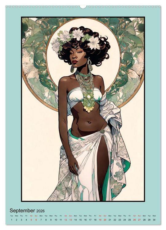 Produktbild: Women's Images of the Belle &Eacute;poque (Wall Calendar 2026 DIN A2 portrait), CALVENDO 12 Month Wall Calendar