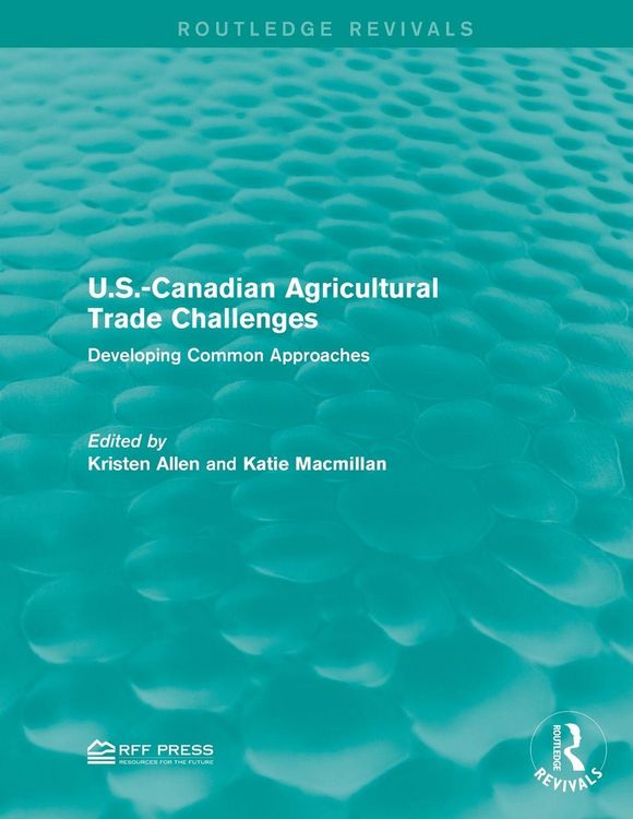 Produktbild: U.S.-Canadian Agricultural Trade Challenges