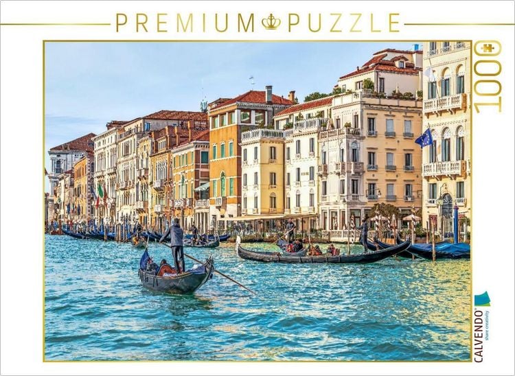Produktbild: CALVENDO Puzzle Venedig | 1000 Teile Lege-Gr&ouml;&szlig;e 64x48cm Foto-Puzzle f&uuml;r gl&uuml;ckliche Stunden