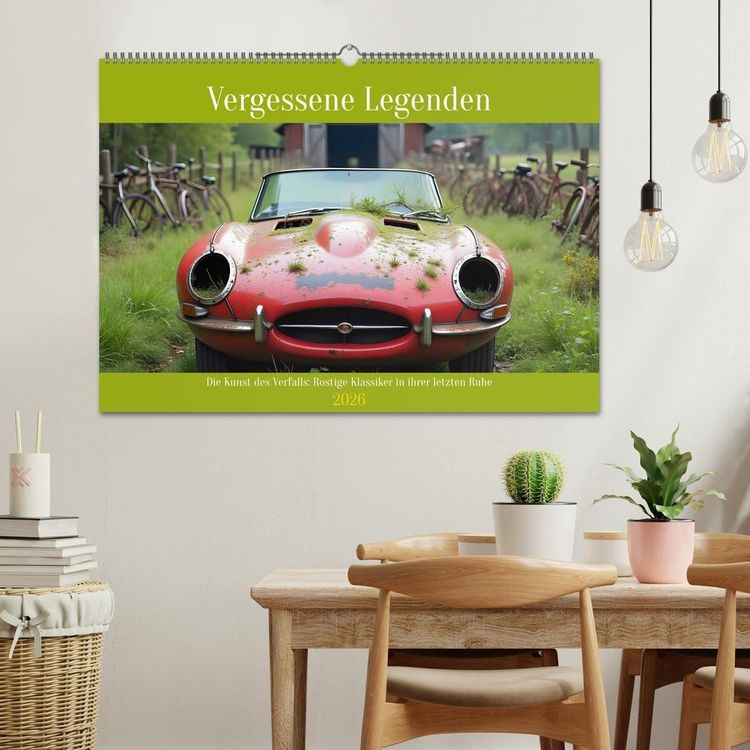 Produktbild: Vergessene Legenden (Wandkalender 2026 DIN A2 quer), CALVENDO Monatskalender