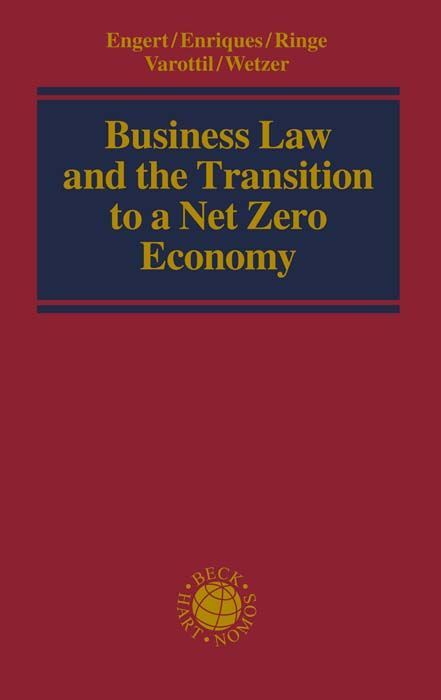 Produktbild: Business Law and the Transition to a Net Zero Economy