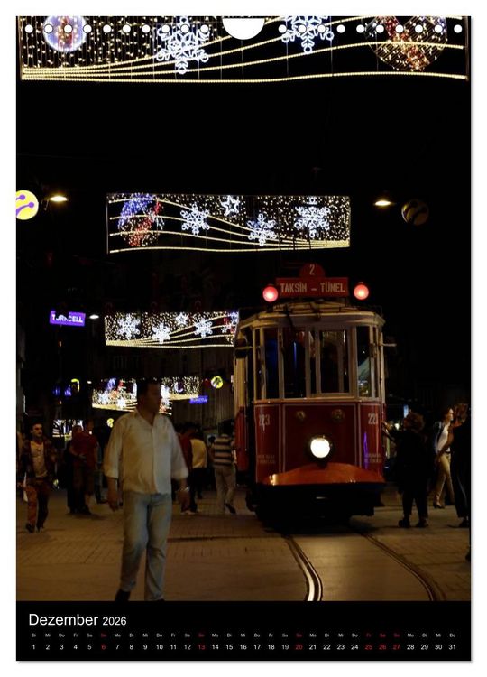 Produktbild: Istanbul, die Perle am Bosporus (Wandkalender 2026 DIN A4 hoch), CALVENDO Monatskalender