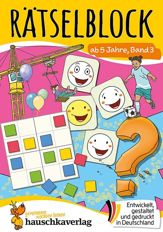 Produktbild: Rätselblock ab 5 Jahre - Band 3