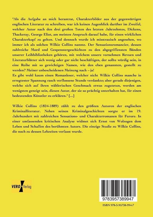 Produktbild: Wilkie Collins