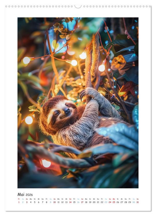 Produktbild: Slinkys Gem&uuml;tlichkeit (hochwertiger Premium Wandkalender 2026 DIN A2 hoch), Kunstdruck in Hochglanz