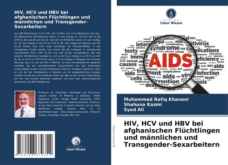 Produktbild: HIV, HCV und HBV bei afghanischen Fl&uuml;chtlingen und m&auml;nnlichen und Transgender-Sexarbeitern