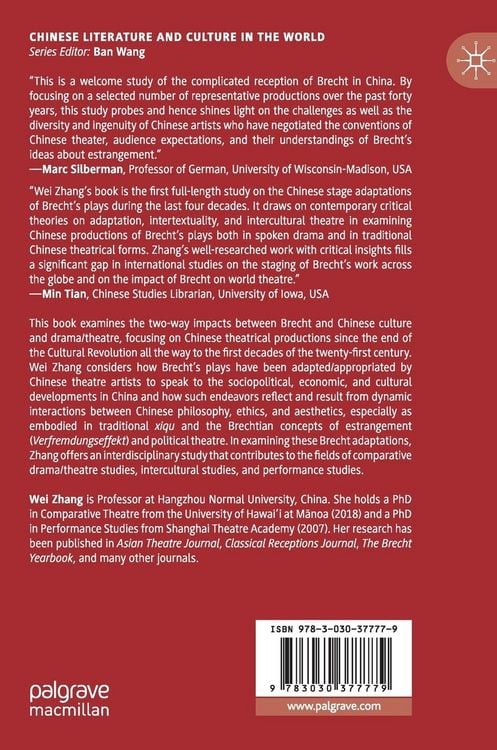 Produktbild: Chinese Adaptations of Brecht
