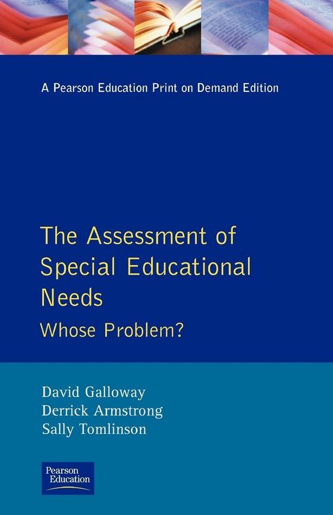 Produktbild: The Assessment of Special Educational Needs