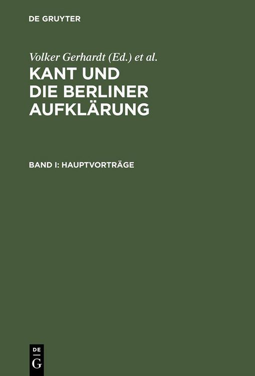 Produktbild: Kant und die Berliner Aufkl&auml;rung