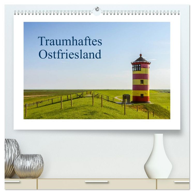 Produktbild: Traumhaftes Ostfriesland (hochwertiger Premium Wandkalender 2026 DIN A2 quer), Kunstdruck in Hochglanz