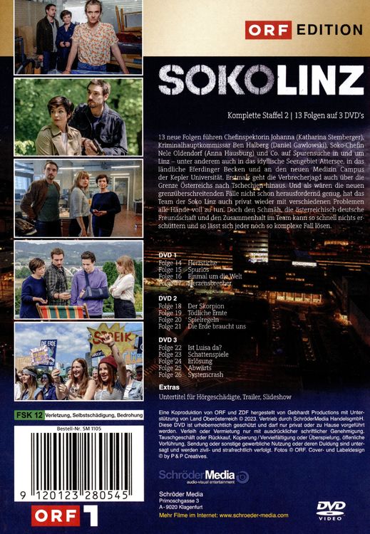 Produktbild: Soko Linz 2 [3 DVDs]
