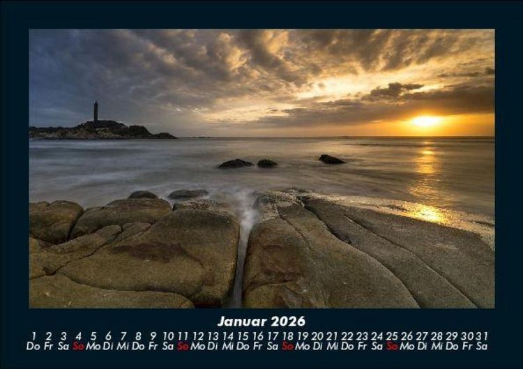 Produktbild: Sonnenuntergang 2026 Fotokalender DIN A5