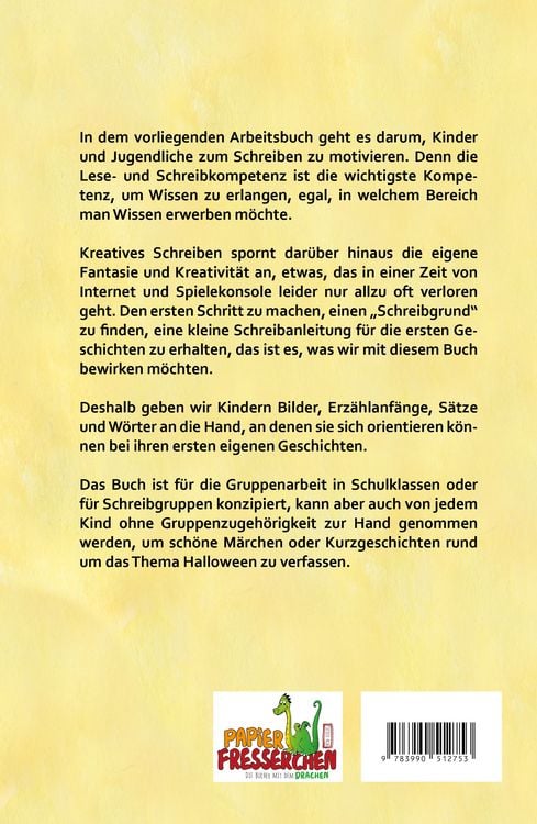 Produktbild: Kreatives Schreiben f&uuml;r Kinder: Halloween