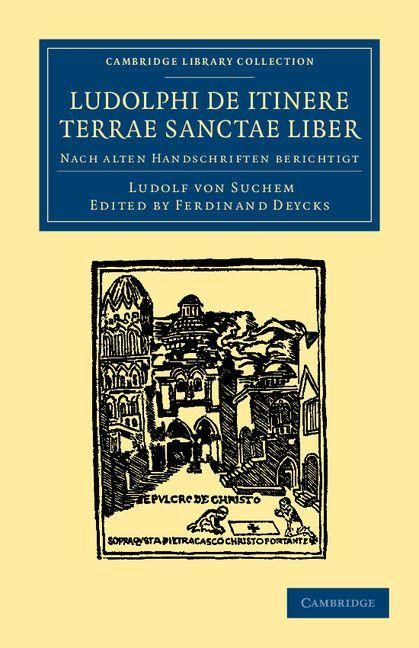 Produktbild: Ludolphi de itinere terrae sanctae liber