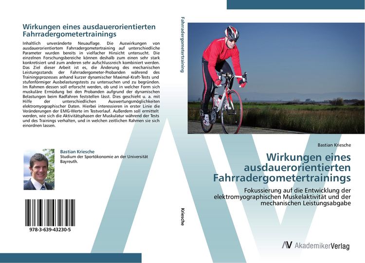 Produktbild: Wirkungen eines ausdauerorientierten Fahrradergometertrainings