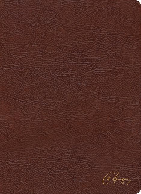 Produktbild: KJV Spurgeon Study Bible, Brown Bonded Leather