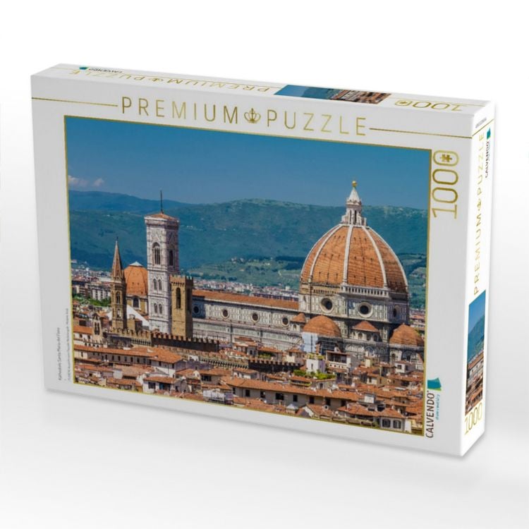 Produktbild: CALVENDO Puzzle Kathedrale Santa Maria del Fiore | 1000 Teile Lege-Gr&ouml;&szlig;e 64x48cm Foto-Puzzle f&uuml;r gl&uuml;ckliche Stunden