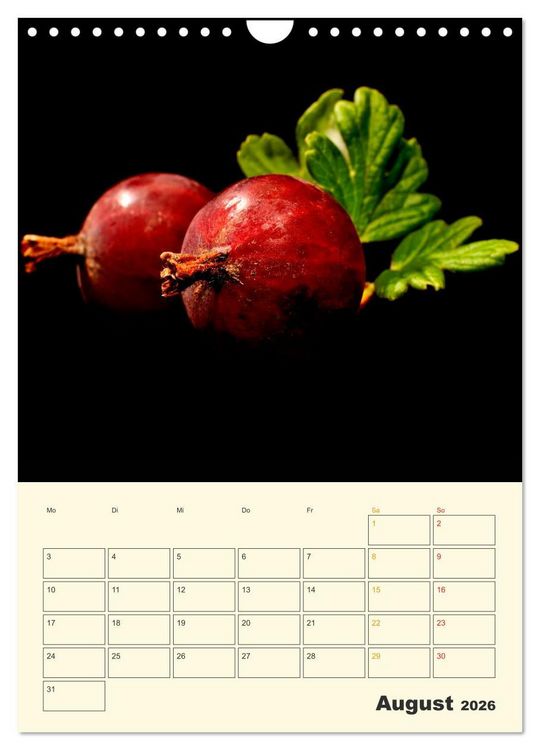 Produktbild: Allerlei Fr&uuml;chte (Wandkalender 2026 DIN A4 hoch), CALVENDO Monatskalender