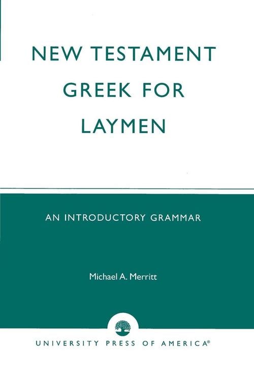 Produktbild: New Testament Greek for Laymen