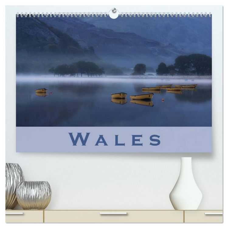 Produktbild: Wales (High Quality Premium Wall Calendar 2026 DIN A2 landscape),CALVENDO 12 Month Wall Calendar