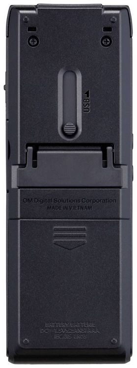 Produktbild: OM System WS-883 Digitales Diktierger&auml;t Aufzeichnungsdauer (max.) 2080 h Schwarz