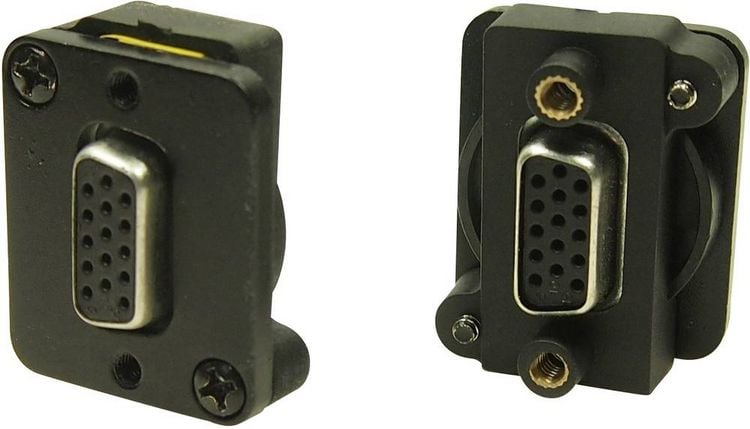 Produktbild: Cliff CP30229BM D-SUB Adapter VGA-Buchse - VGA-Buchse 1St.