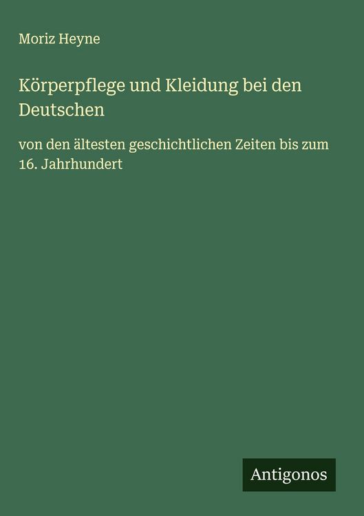 Produktbild: K&ouml;rperpflege und Kleidung bei den Deutschen