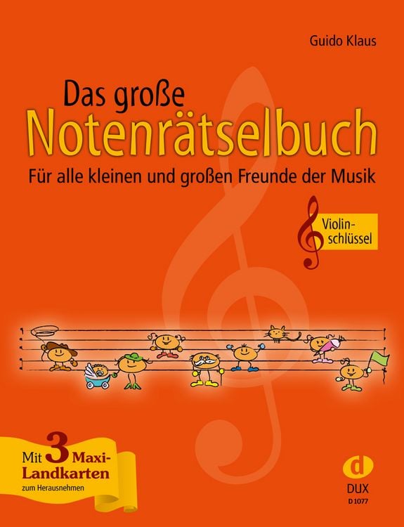 Produktbild: Das gro&szlig;e Notenr&auml;tselbuch