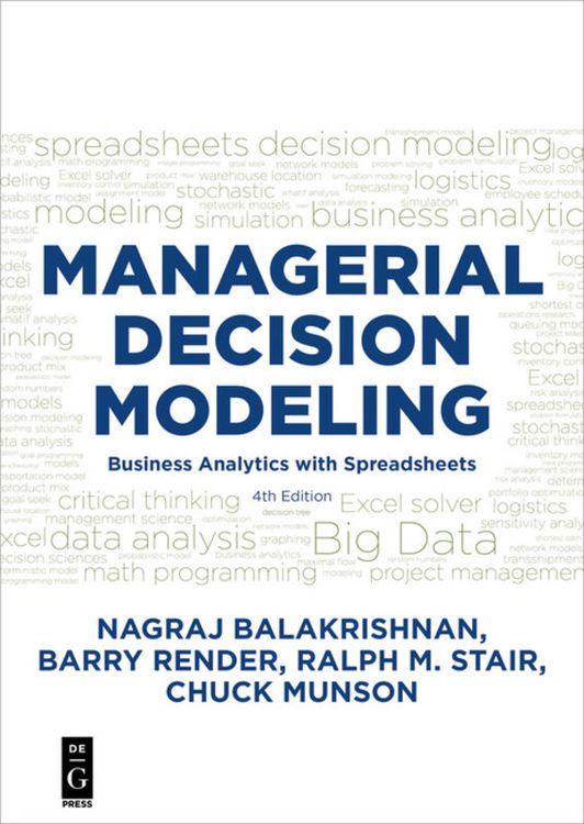 Produktbild: Managerial Decision Modeling