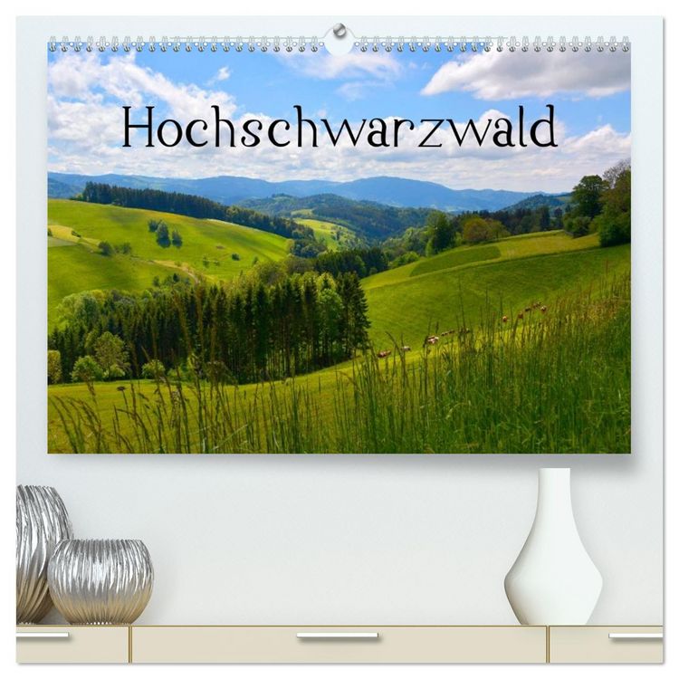 Produktbild: Hochschwarzwald (hochwertiger Premium Wandkalender 2026 DIN A2 quer), Kunstdruck in Hochglanz